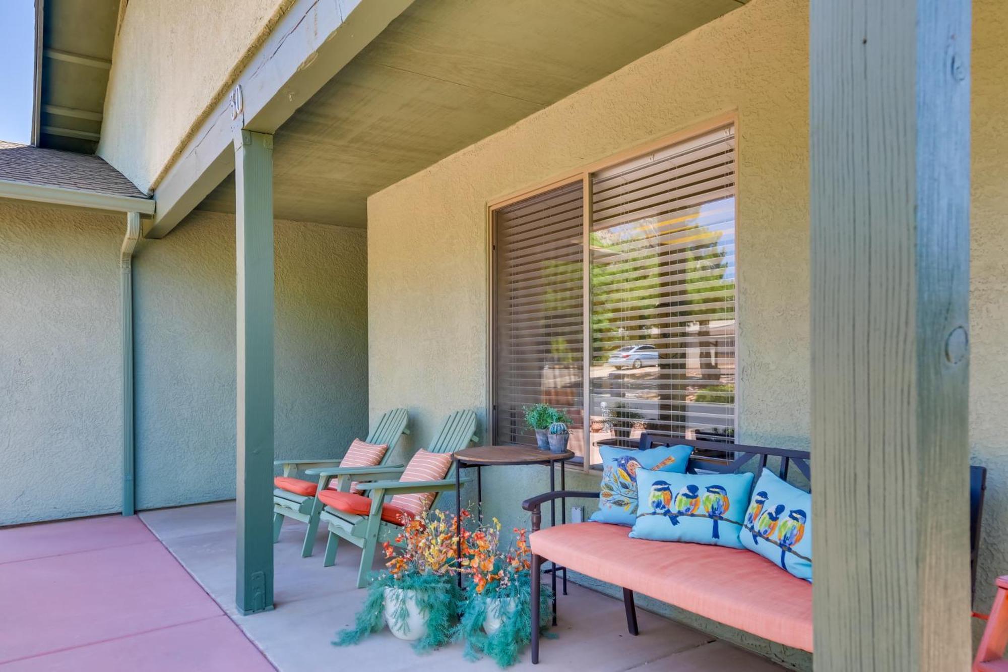 Villa Red Rock Retreat With Patio 3 Mi To Downtown Sedona Exterior foto