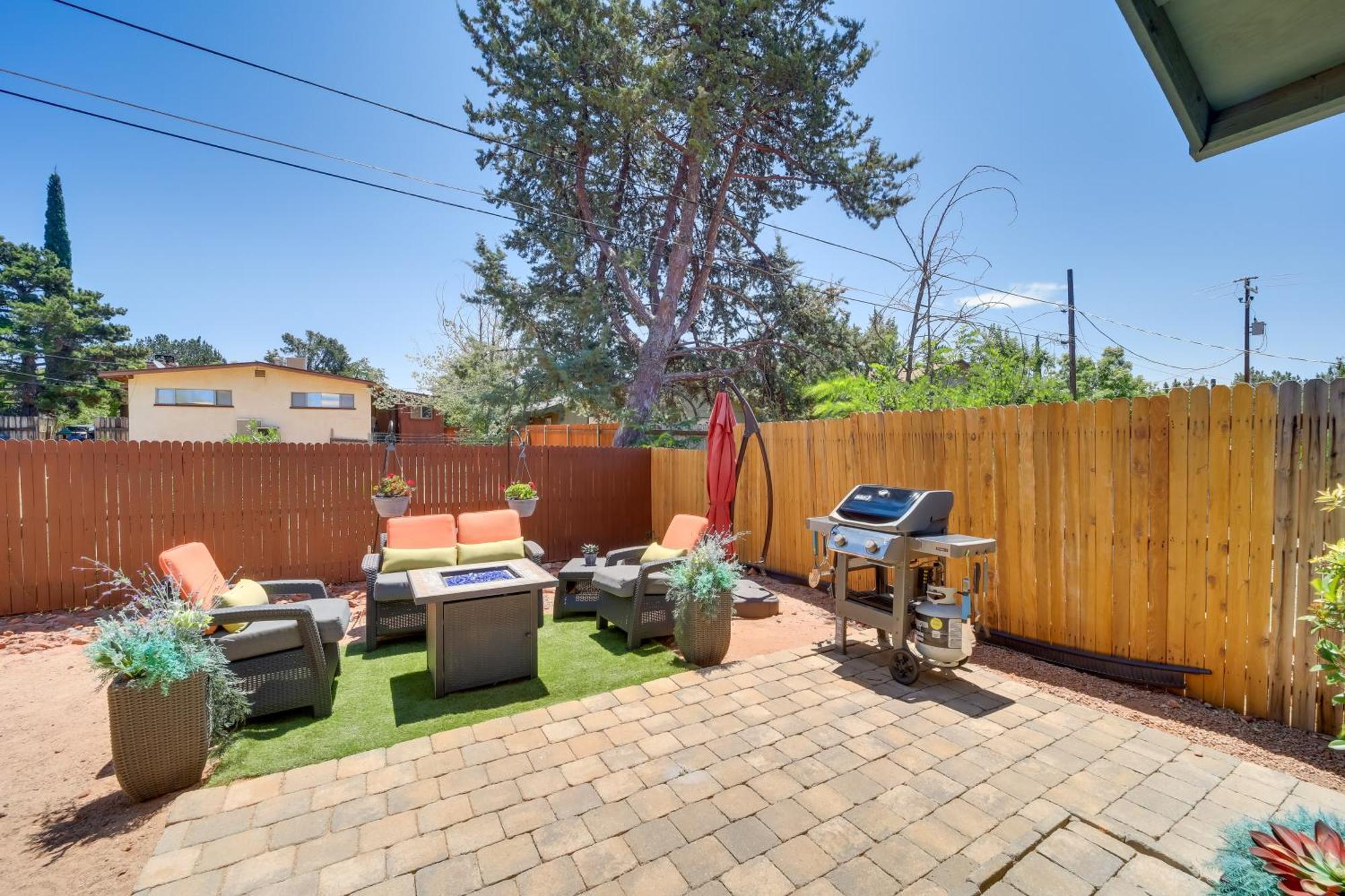 Villa Red Rock Retreat With Patio 3 Mi To Downtown Sedona Exterior foto