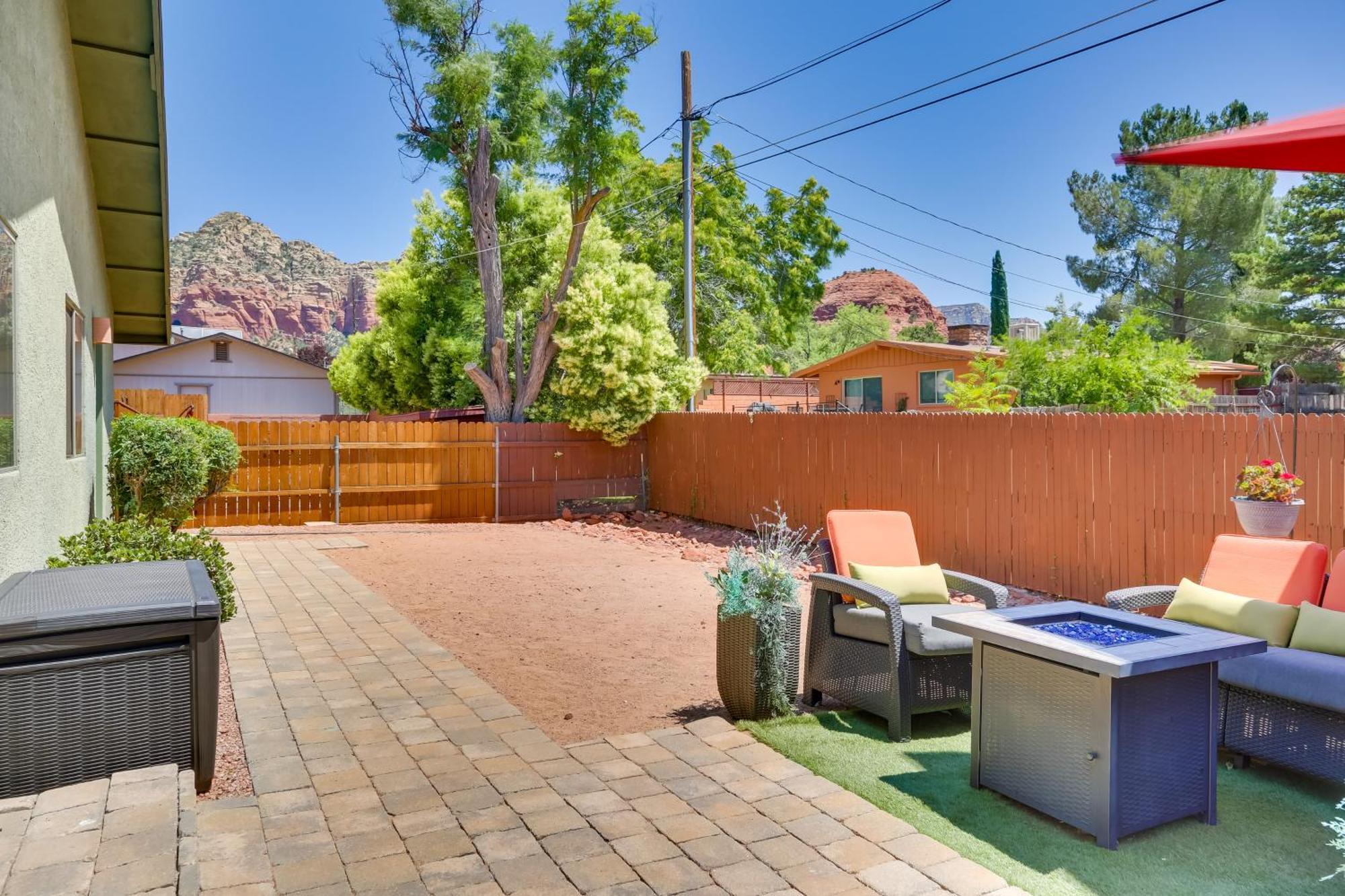 Villa Red Rock Retreat With Patio 3 Mi To Downtown Sedona Exterior foto